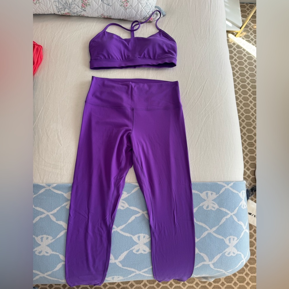 Lululemon Purple Align Set